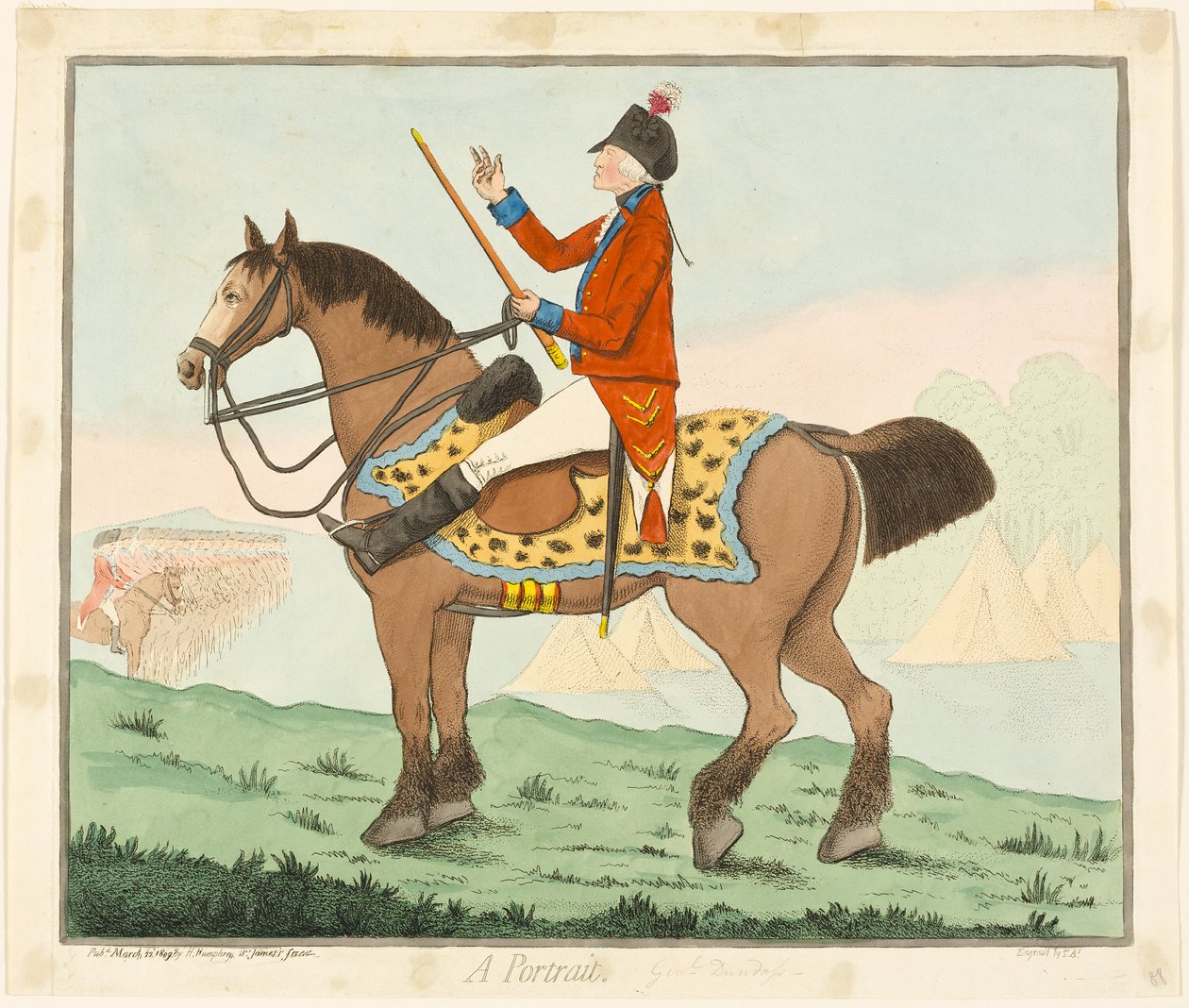 Portrét od James Gillray