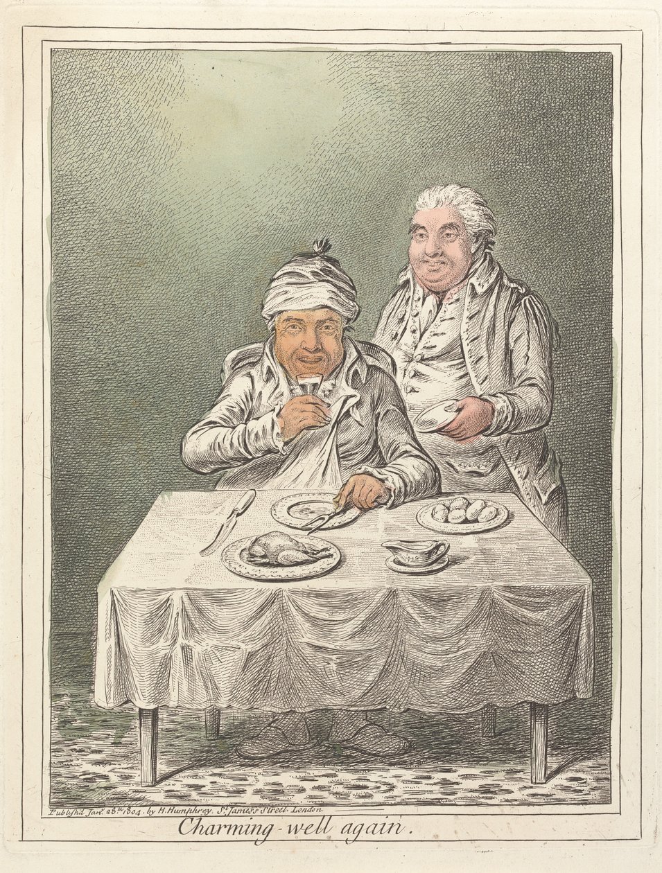 Kouzelná studna znovu od James Gillray