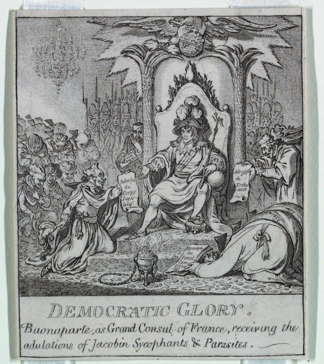 „Demokracie, aneb skica o od James Gillray