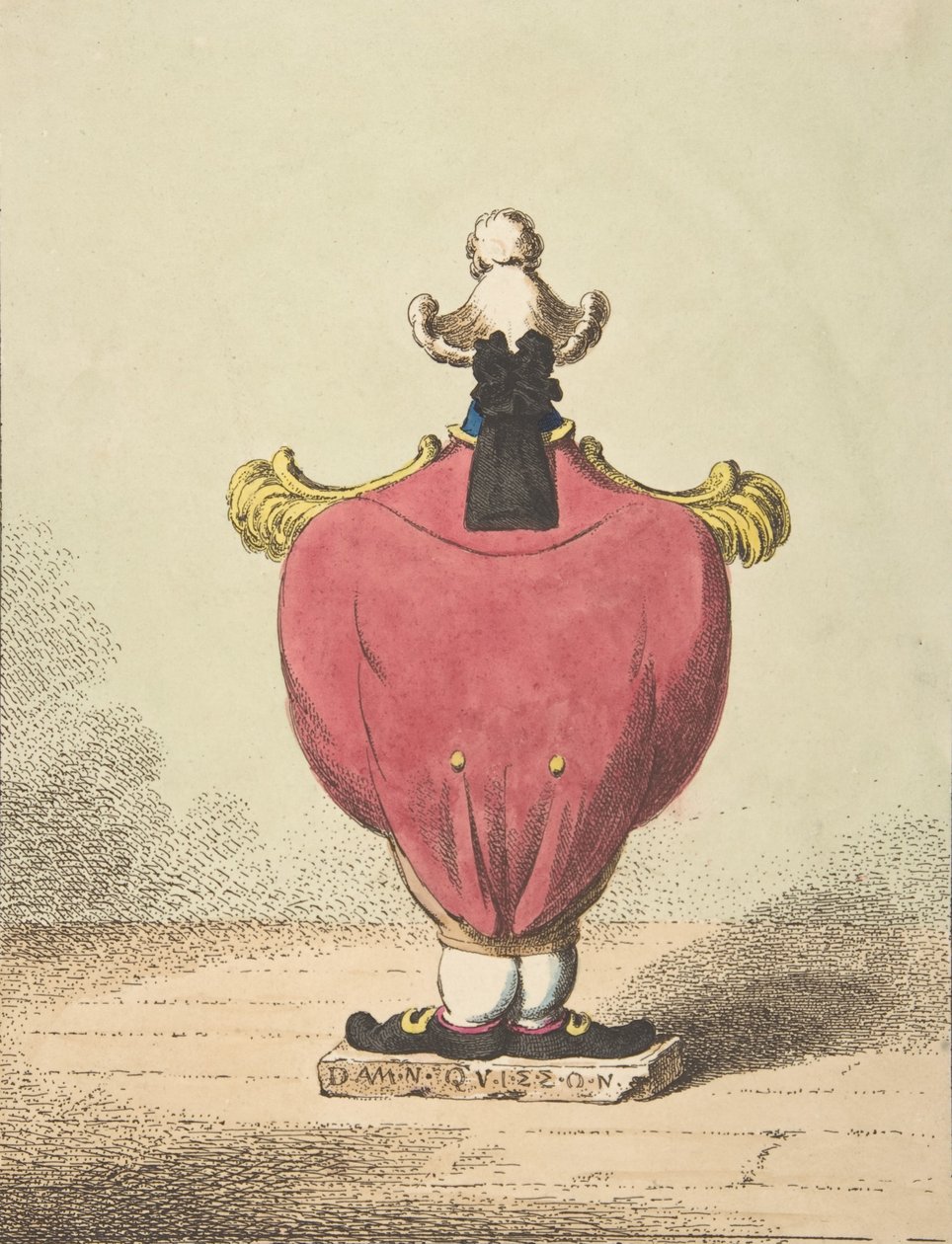 Ze sbírky sira Williama Hamiltona, 8. května 1801, 8. května 1801. od James Gillray