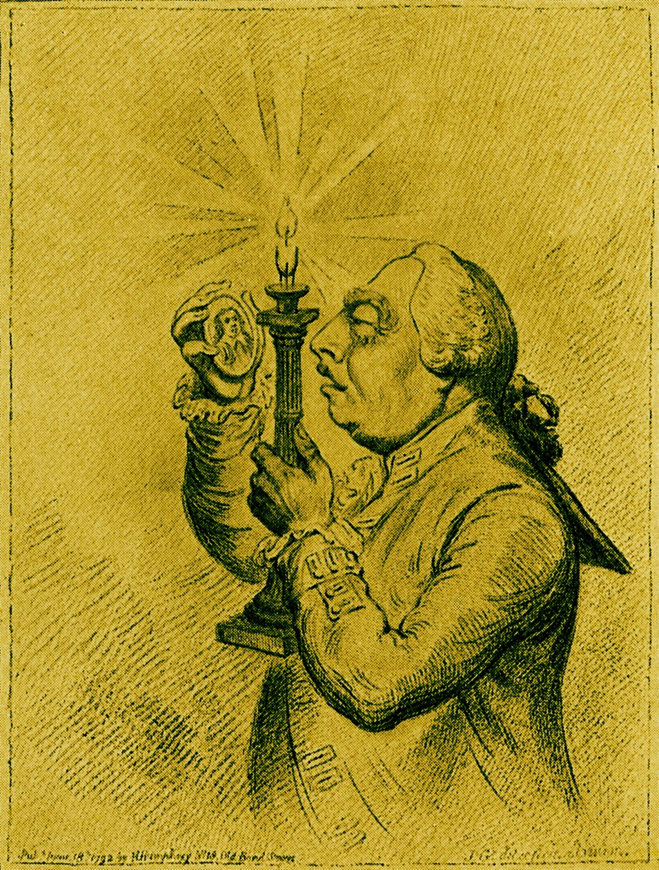 Karikatura George III od Jamese Gillraye od James Gillray