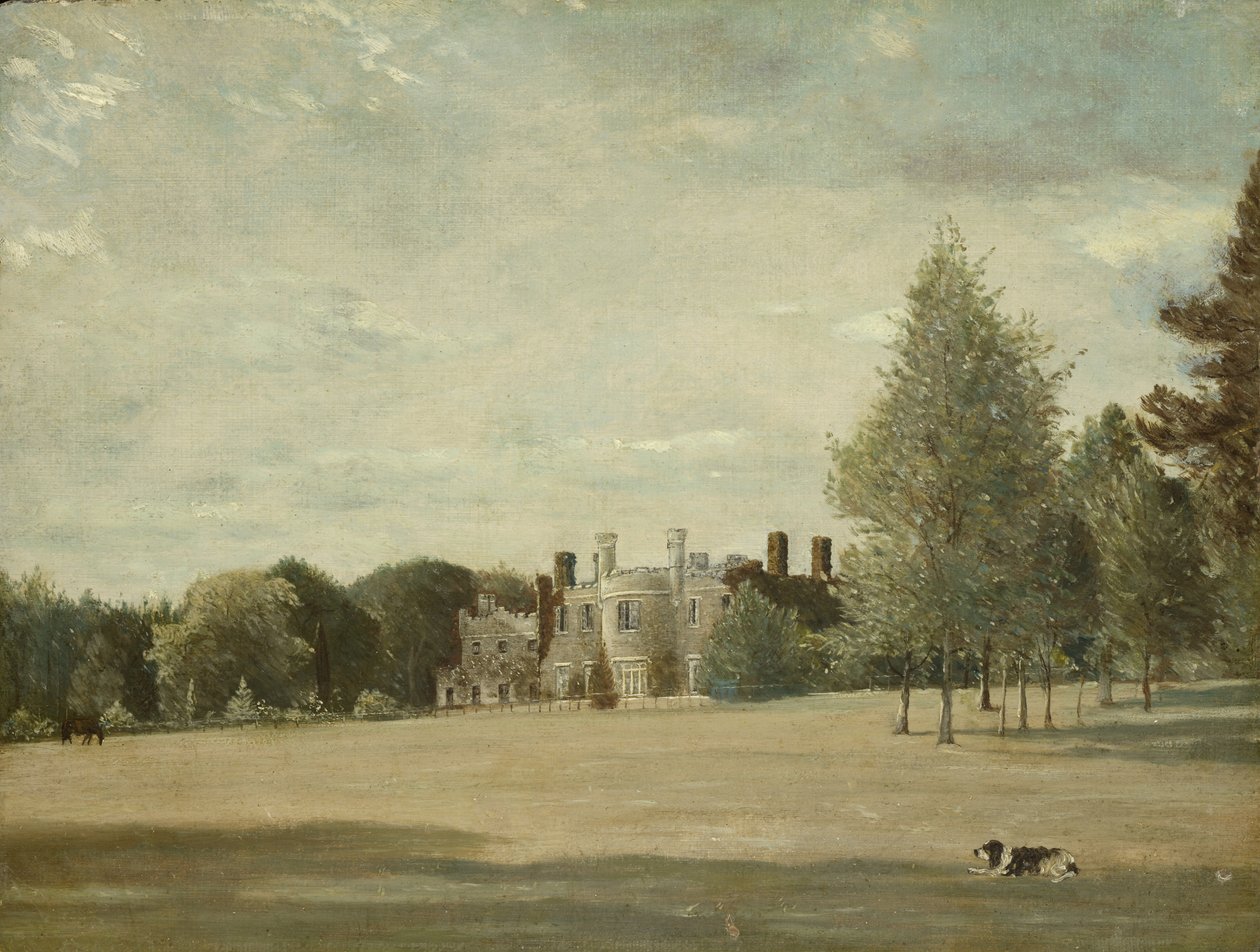Woodlands, Emsworth, Hampshire, kolem roku 1850 od James Gubbins Archer Burton