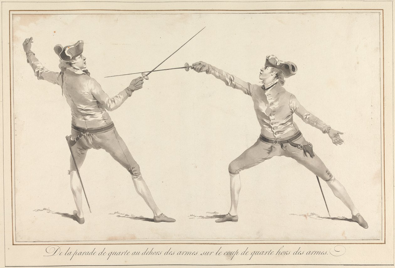 Od Quarte Parry Out of Arms po Quarte Blow of Arms od James Gwin