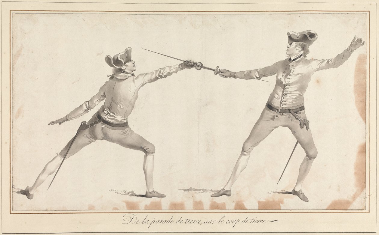 Z Parade de Tierce, na Coup de Tierce od James Gwin