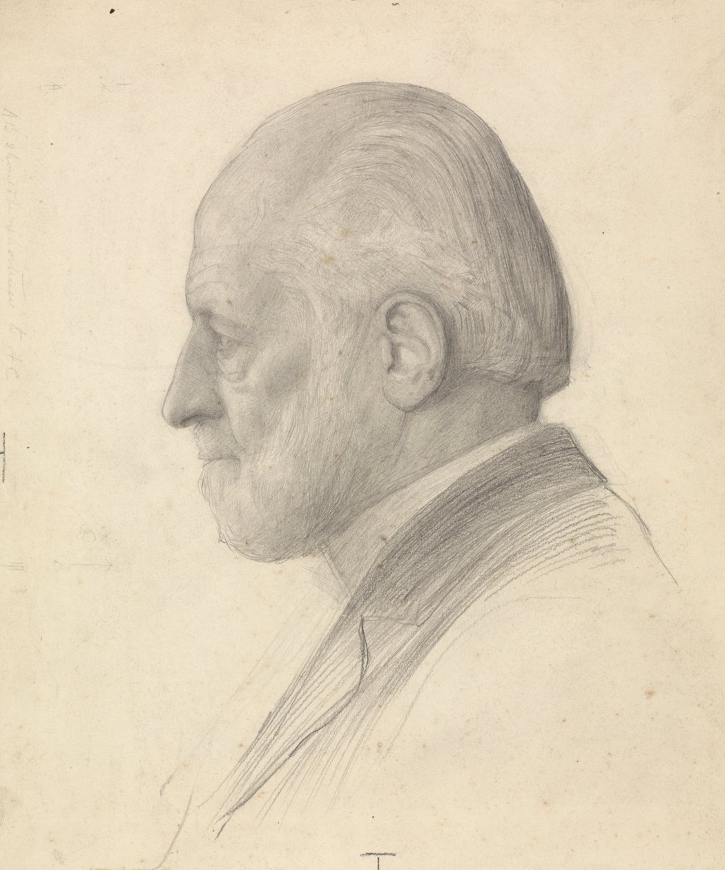 Portrét staršího gentlemana a portrét starší ženy od James Havard Thomas