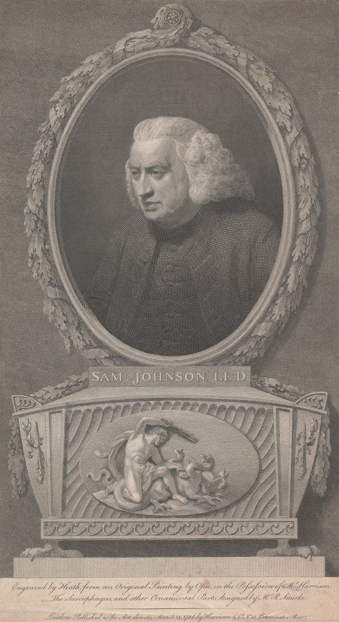 Samuel Johnson od James Heath
