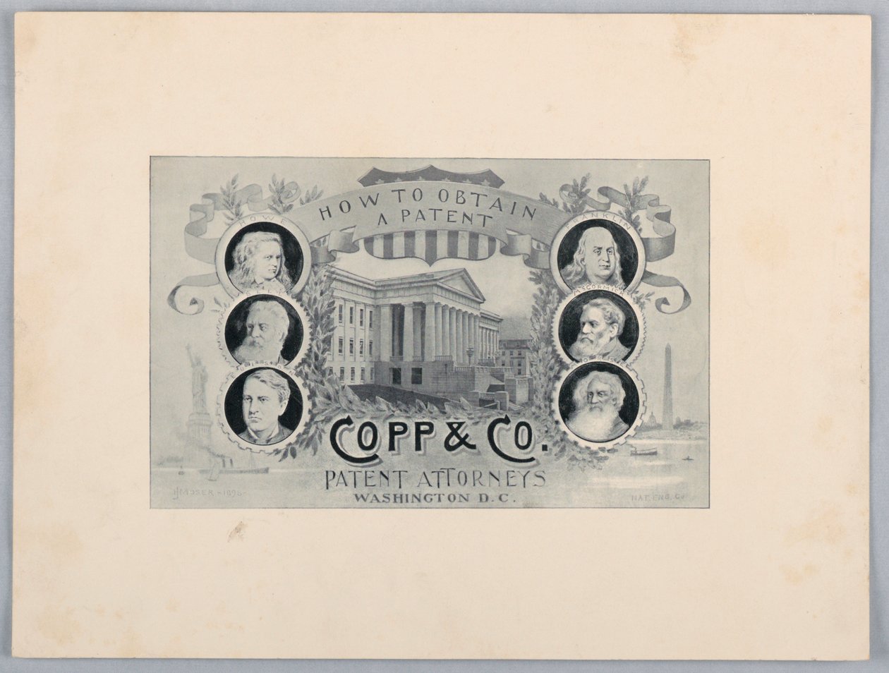 Půltónové rytí: Jak získat patent, Copp & Co. Patent Attorneys, Washington, D.C. od James Henry Moser
