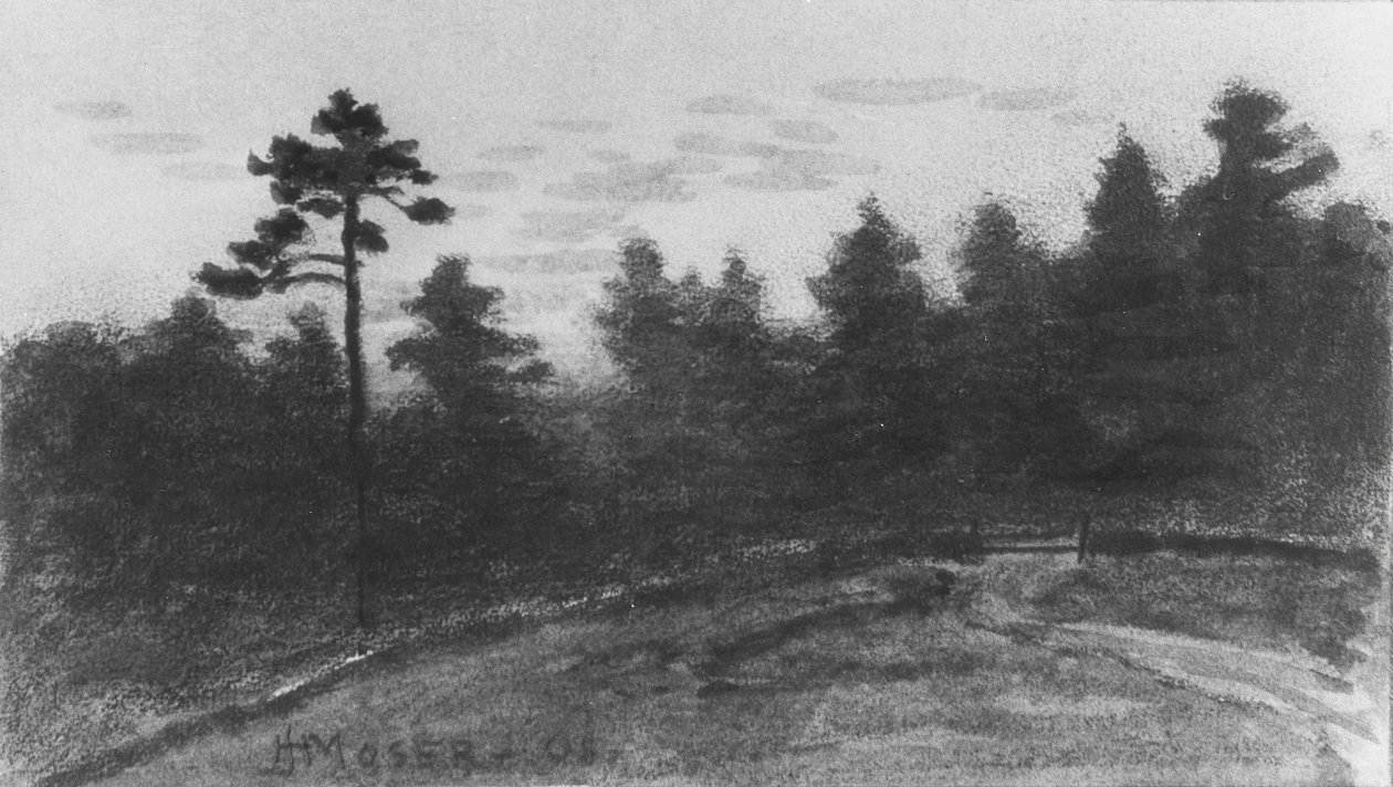 Krajina z McGuire Scrapbook, 1908. od James Henry Moser