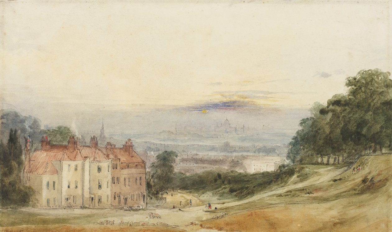 Londýn z Blackheath od James Holland