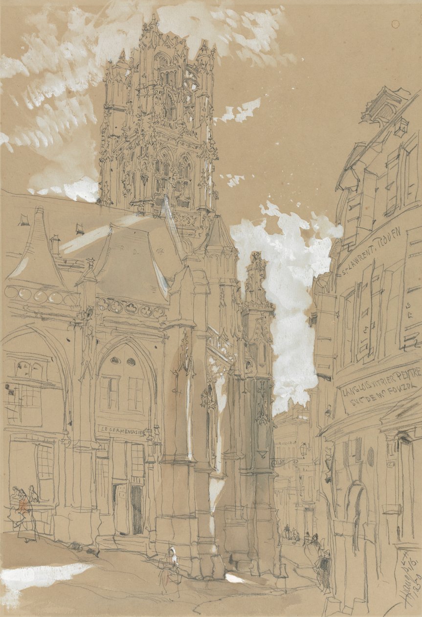 St. Laurent, Rouen od James Holland