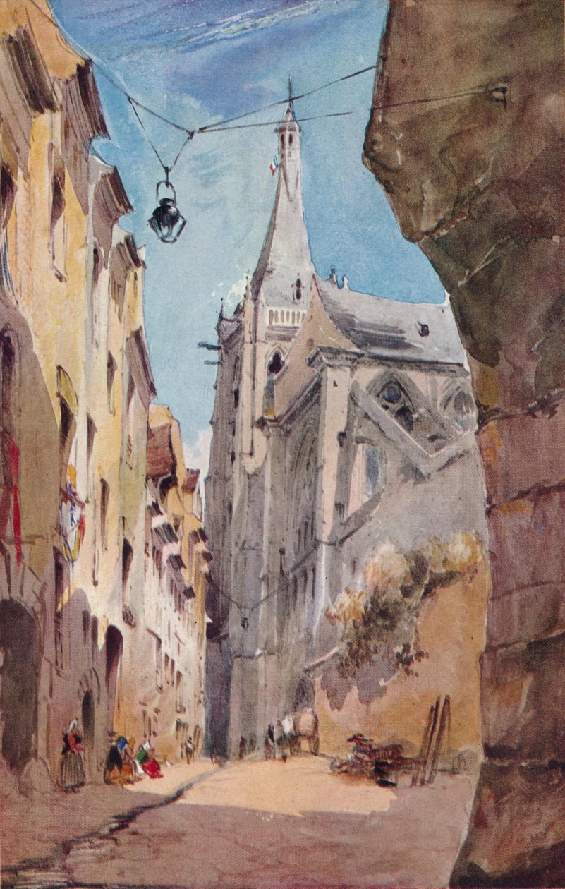 Kostel svatého Séverina, Paříž, 1831, 1930. od James Holland