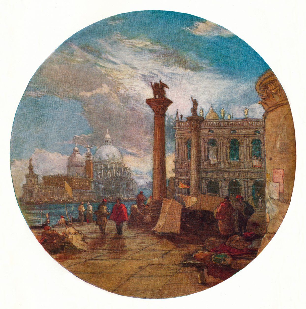 Pohled v Benátkách, c1853. od James Holland
