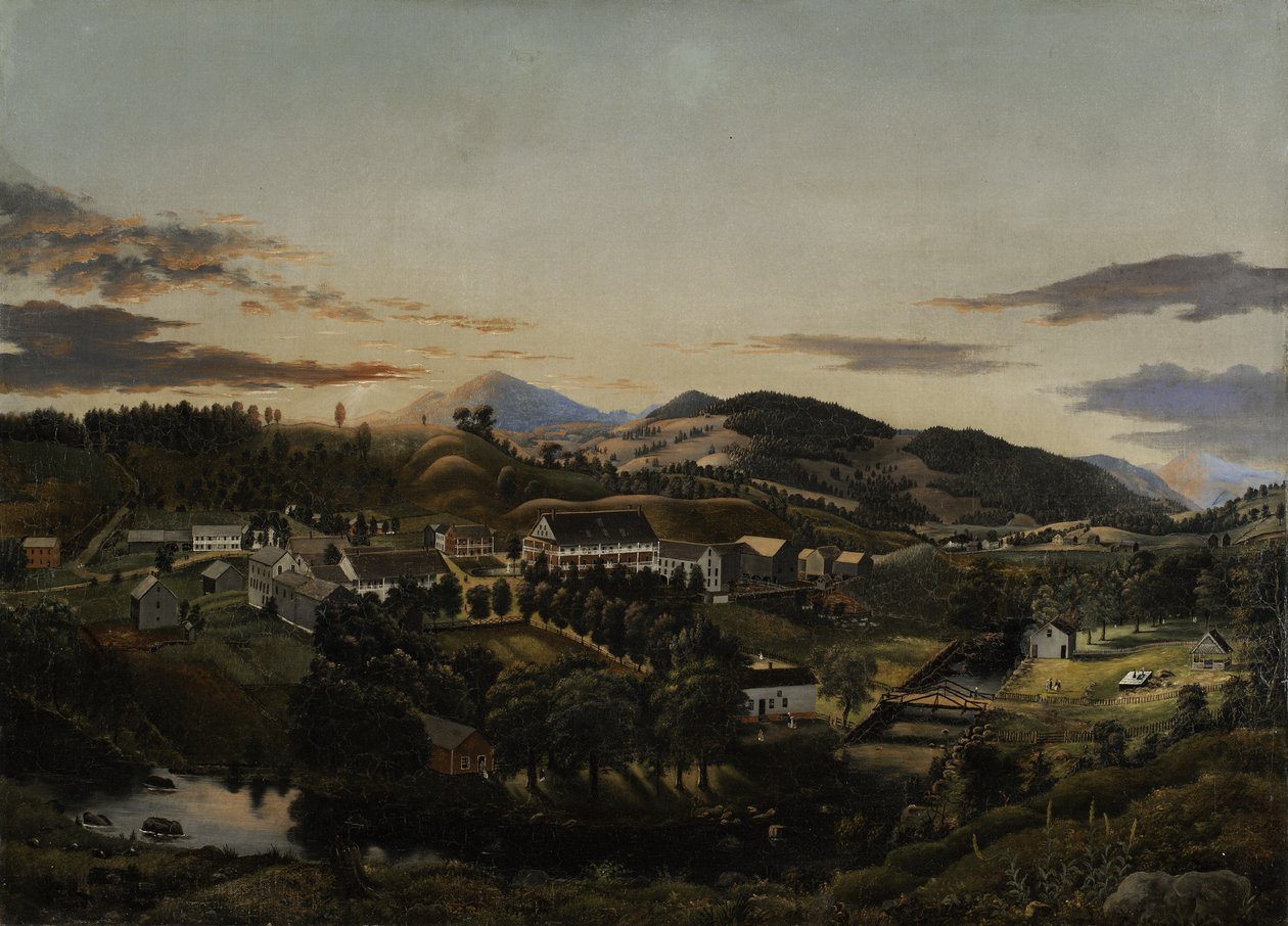 Clarendon Springs, Vermont, 1853 od James Hope