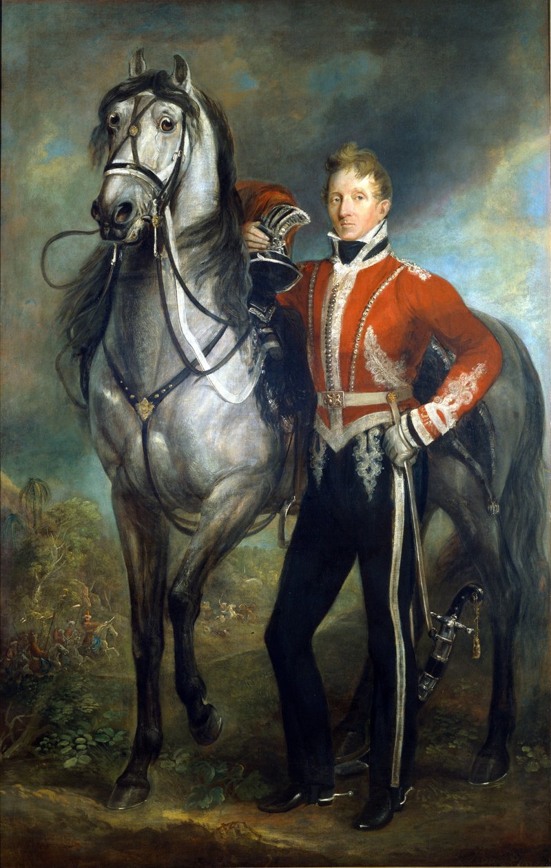 Major George Cunningham (1783-1838) kolem roku 1820 od James Howe