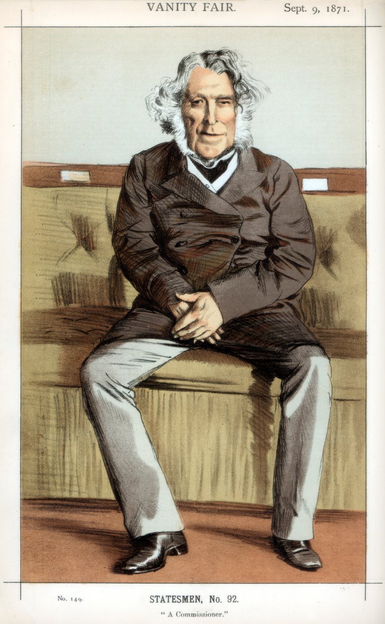 Komisař, 1871 od James Jacques Joseph Tissot