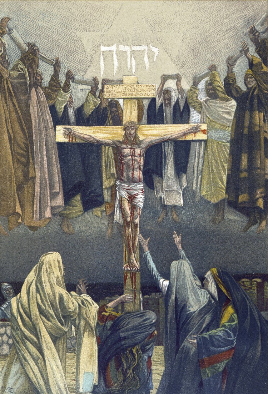 C"est la fin - Je hotovo - z ""Života našeho Pána Ježíše Krista"" - 1899 James Tissot - La vie de notre seigneur Jesus Christ, Jacques Joseph od James Jacques Joseph Tissot