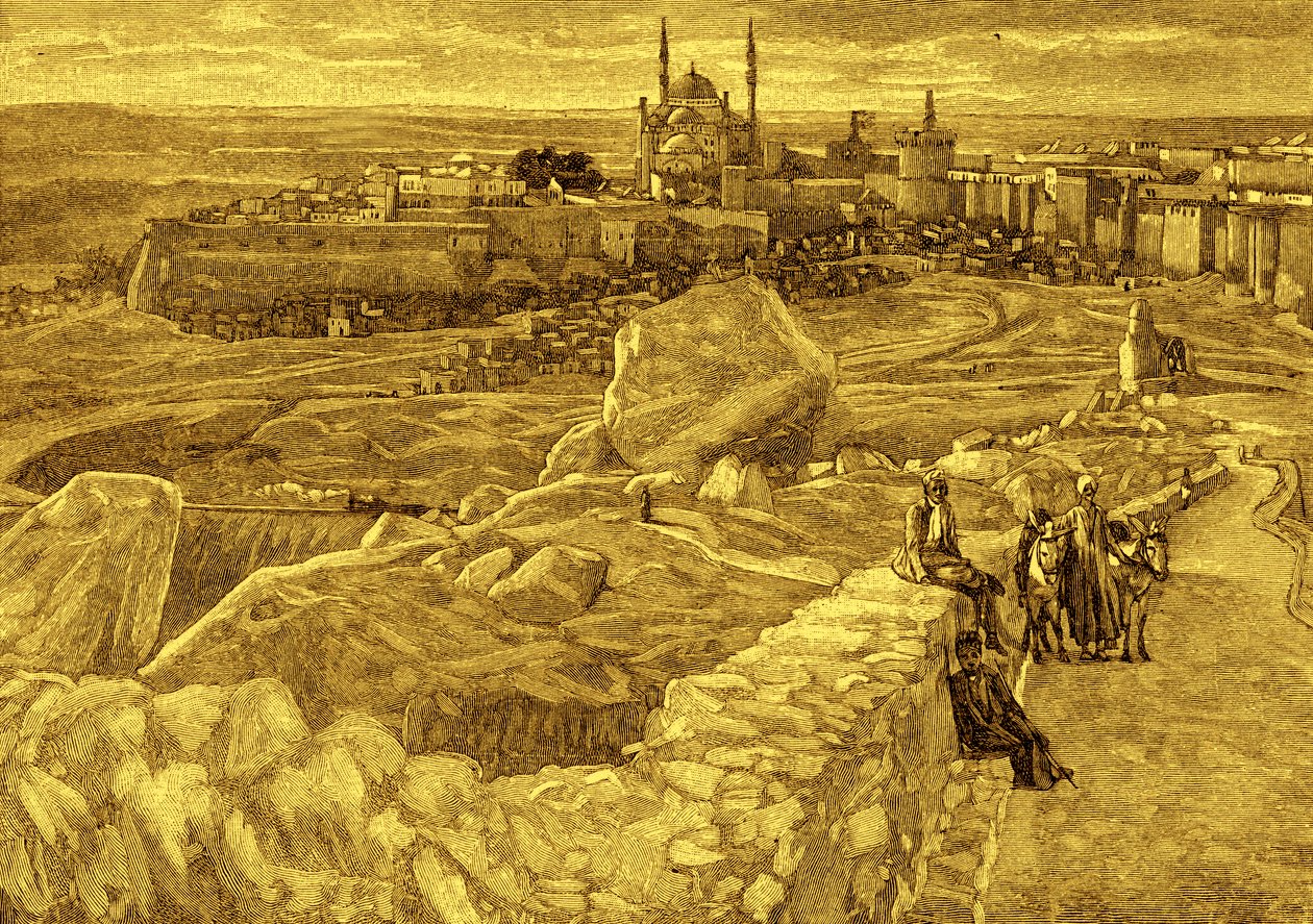 Citadela v Káhiře. - Bible od James Jacques Joseph Tissot