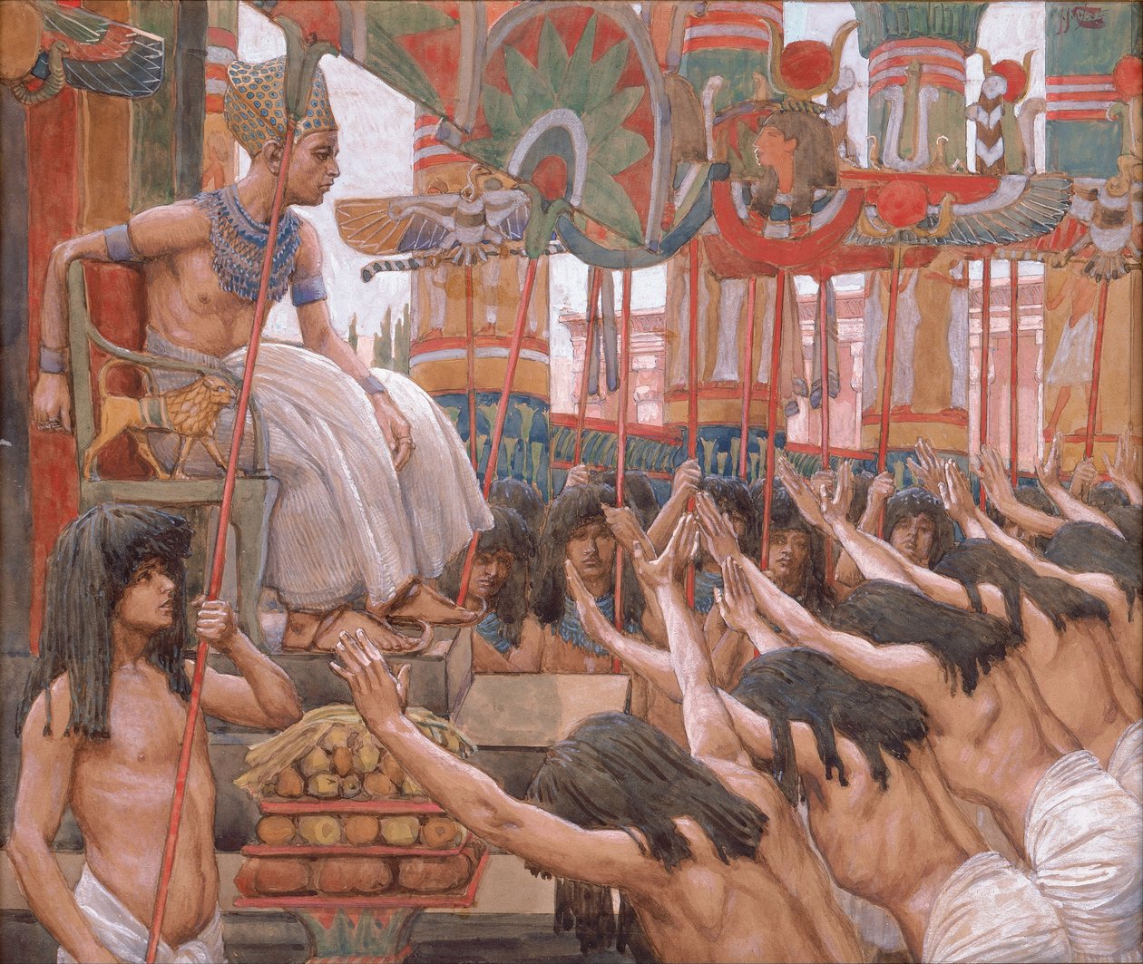 Josefa v Egyptě, 1896-1902 od James Jacques Joseph Tissot