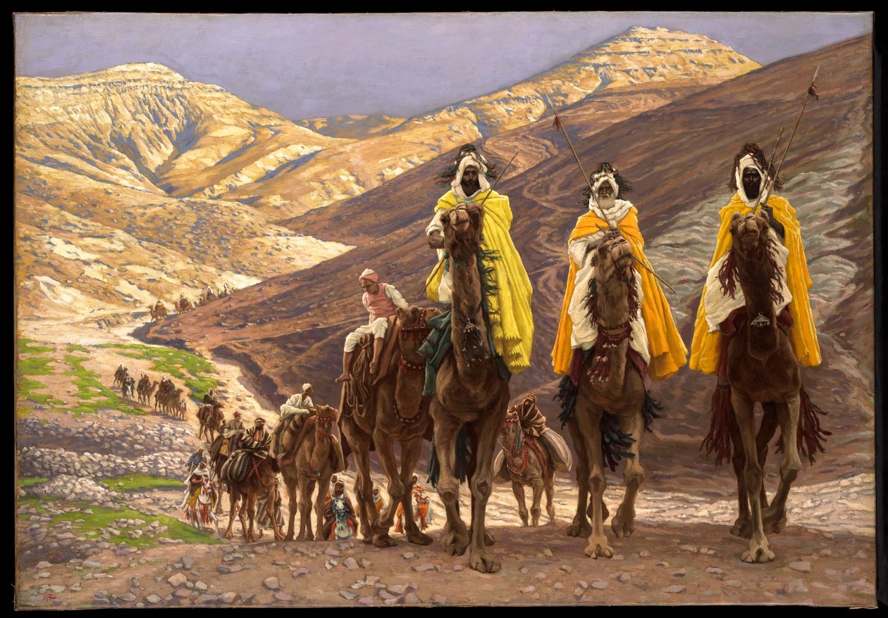 Cesta tří králů, kolem roku 1894 od James Jacques Joseph Tissot