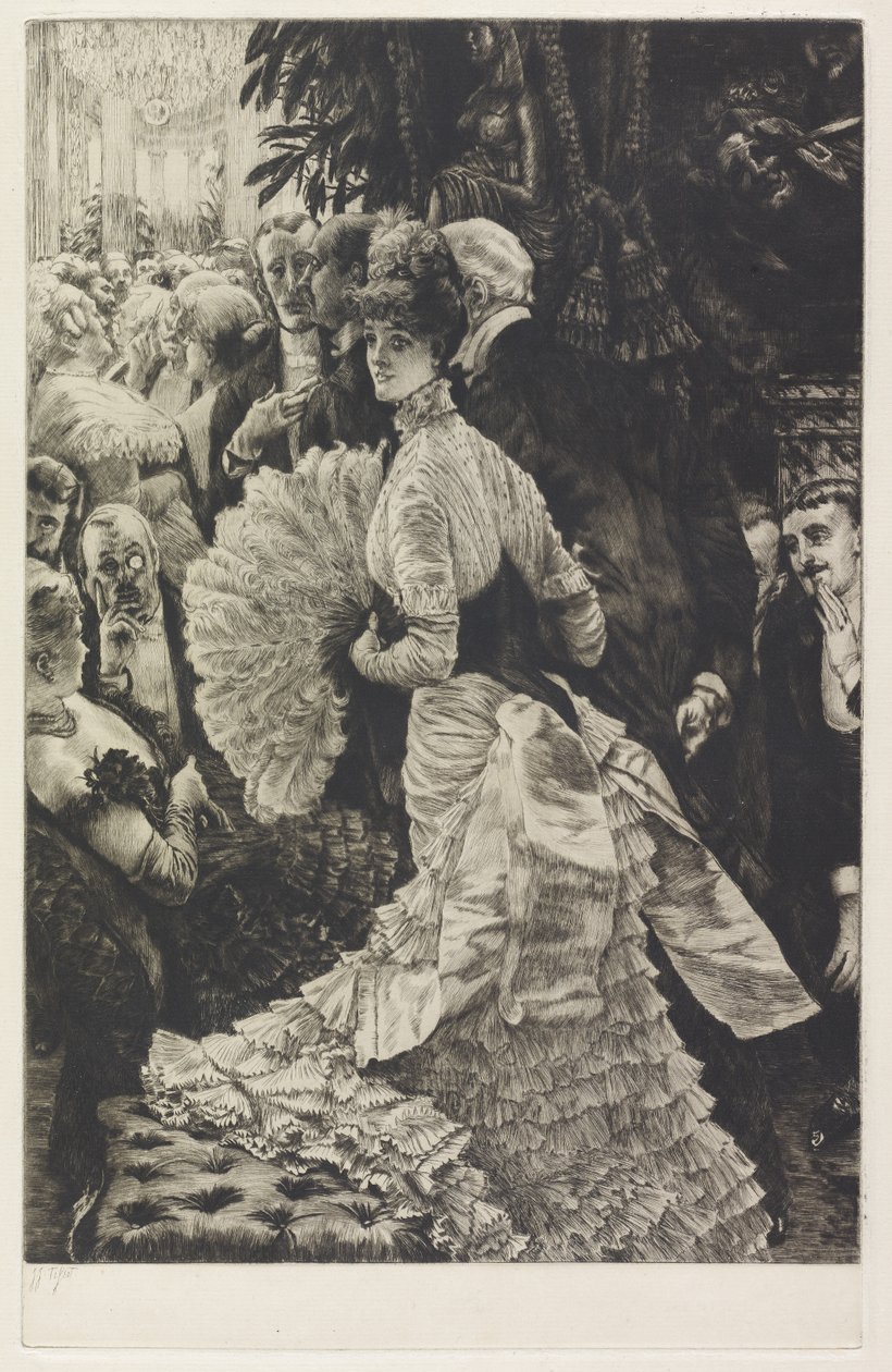 Žena v Paříži: Politická žena od James Jacques Joseph Tissot