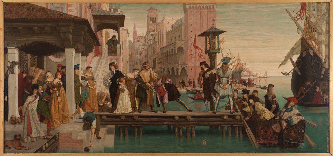 Odchod marnotratného syna od James Jacques Joseph Tissot