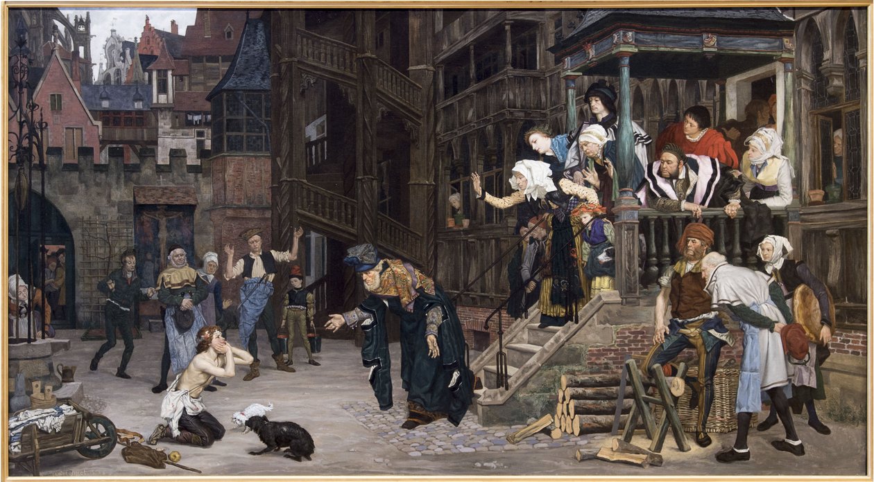 Návrat marnotratného syna, 1862 (olej na plátně) od James Jacques Joseph Tissot