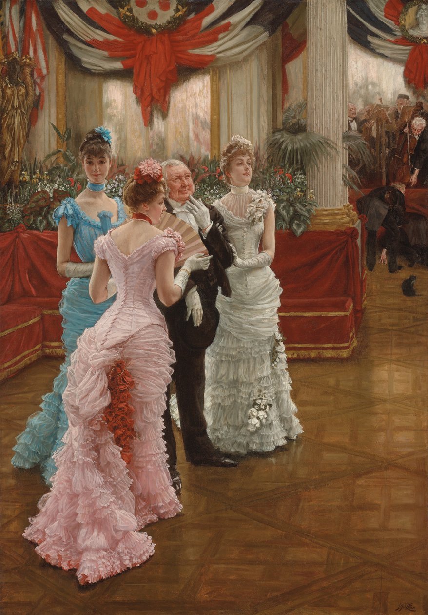Dámy z provincie od James Jacques Joseph Tissot