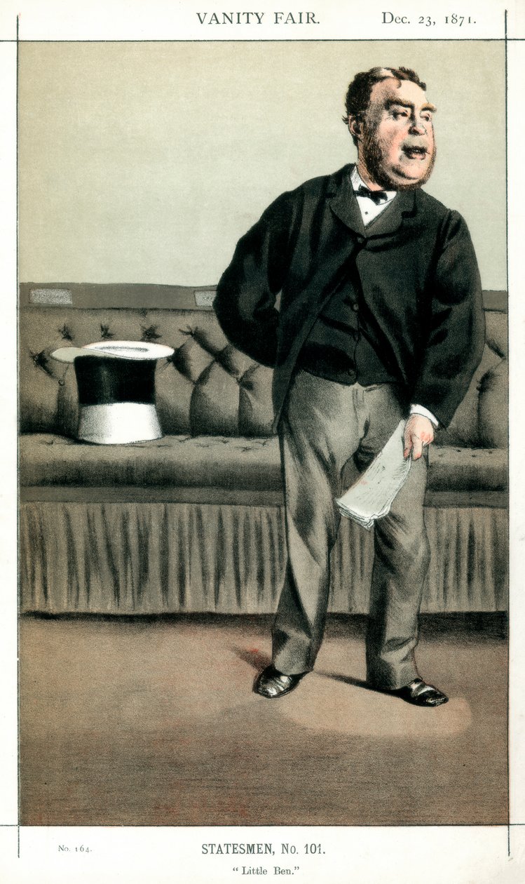 Little Ben, George Cavendish-Bentinck, britský politik, 1871. od James Jacques Joseph Tissot