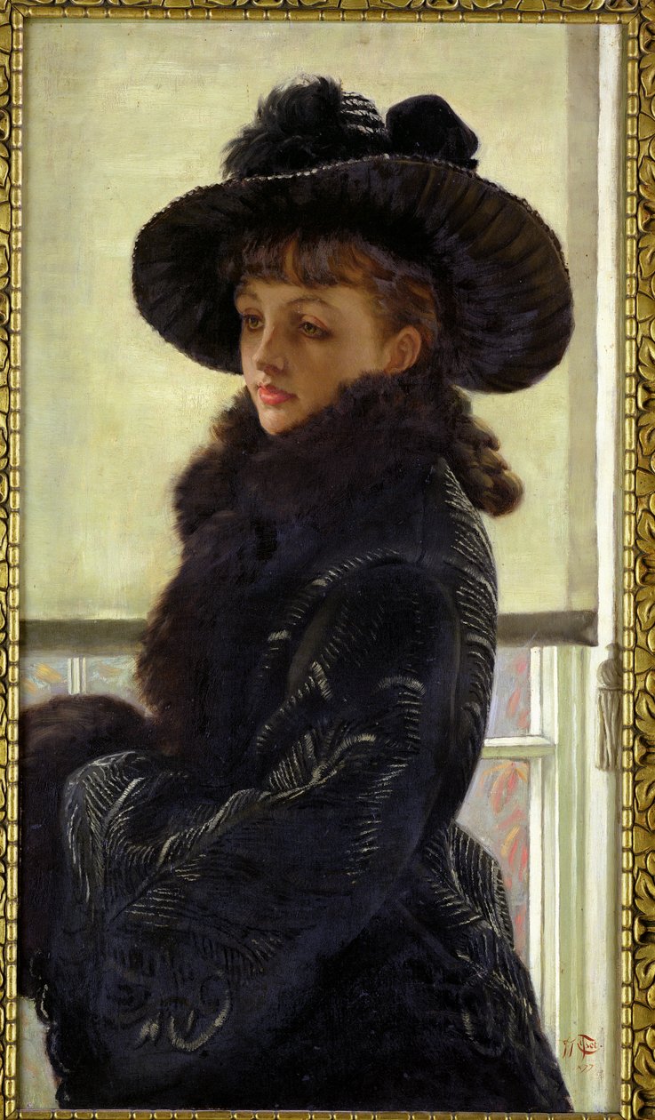 Mavourneen, Portrét Kathleen Newton, 1877 od James Jacques Joseph Tissot