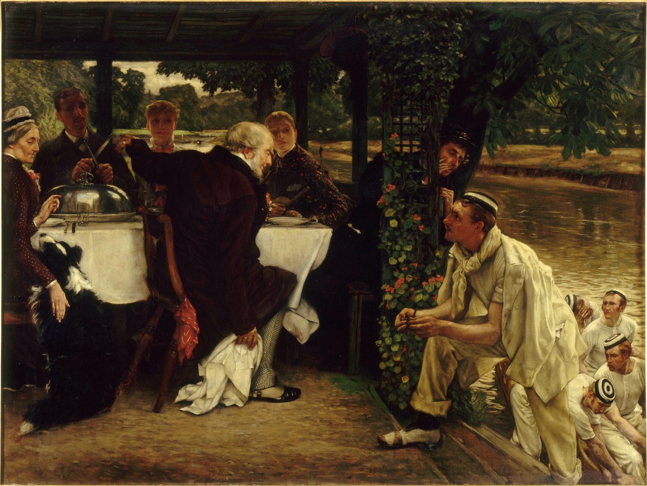 Podobenství o marnotratném synovi: Vykrmené tele, 1880. od James Jacques Joseph Tissot