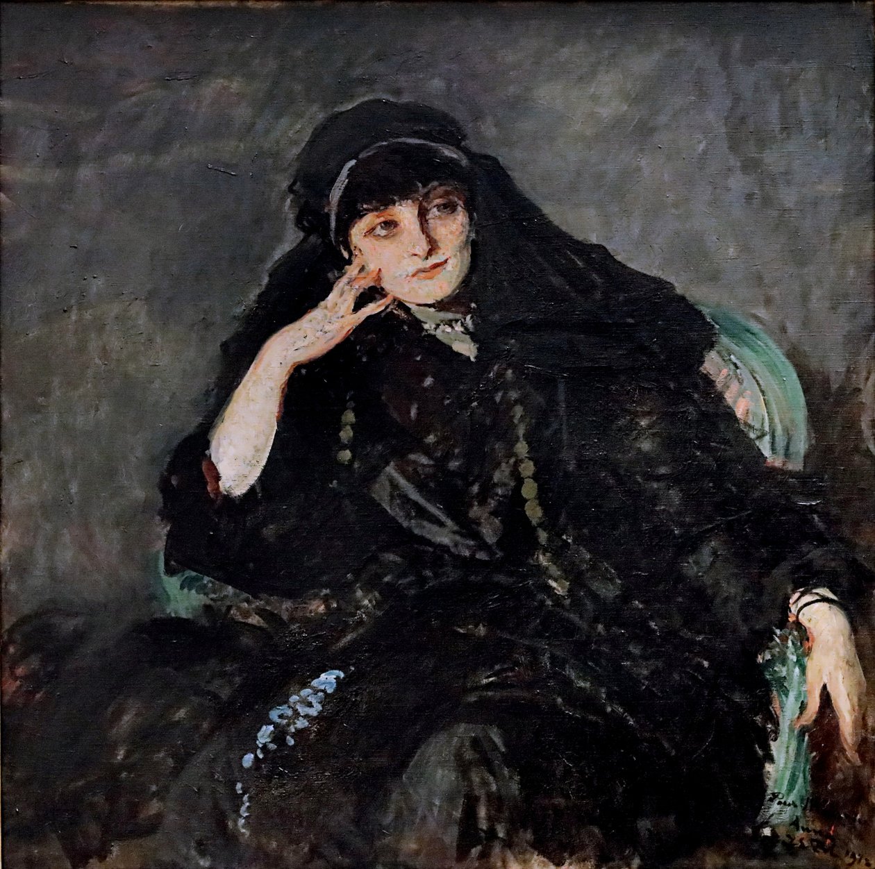 Portrét Anny-Elisabeth, hraběnky Mathieu de Noailles 1876-1933, 1912. od James Jacques Joseph Tissot