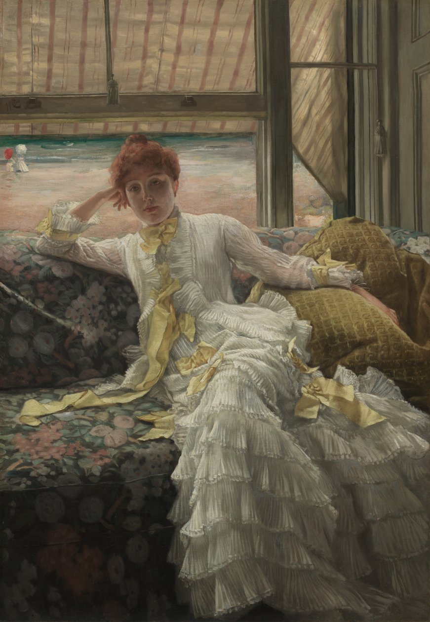 Pobřeží od James Jacques Joseph Tissot