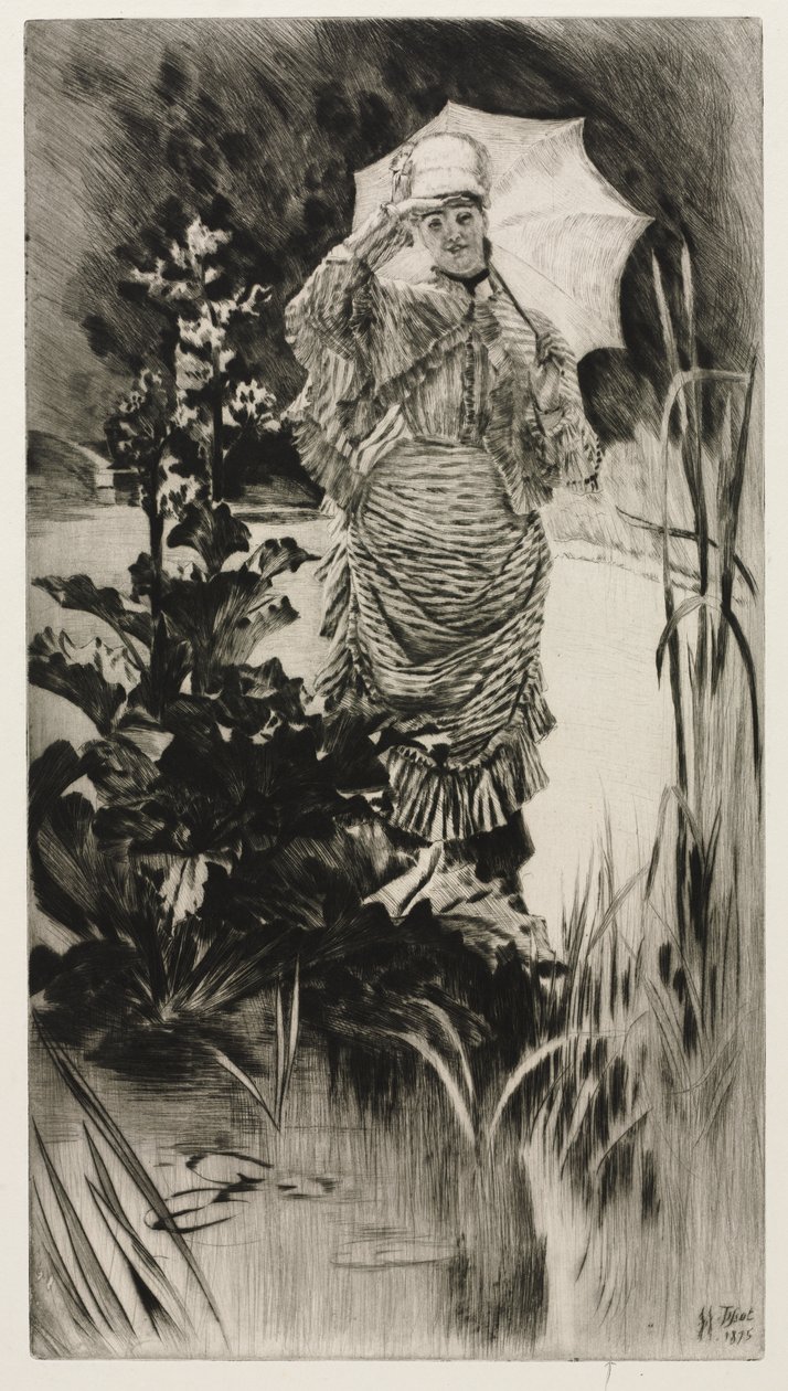 Jarní ráno od James Jacques Joseph Tissot