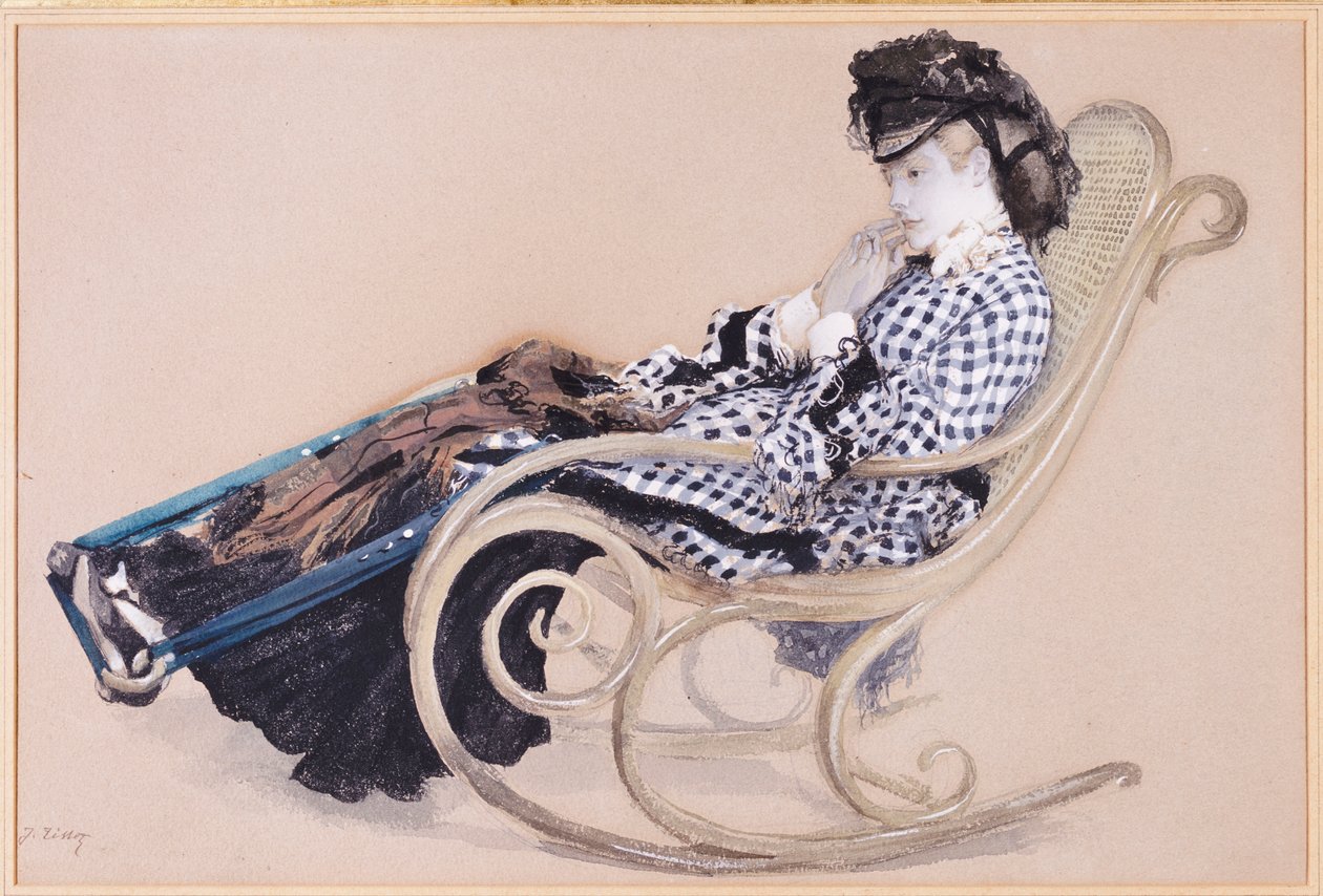 Studie na "Poslední večer" od James Jacques Joseph Tissot