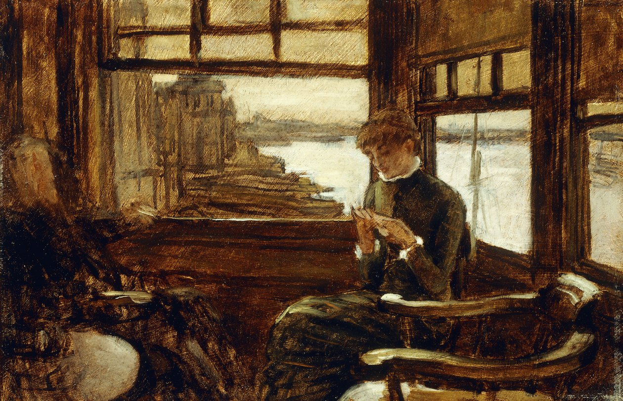 Studie pro marnotratného syna v moderním životě: The Departure, c.1881 od James Jacques Joseph Tissot