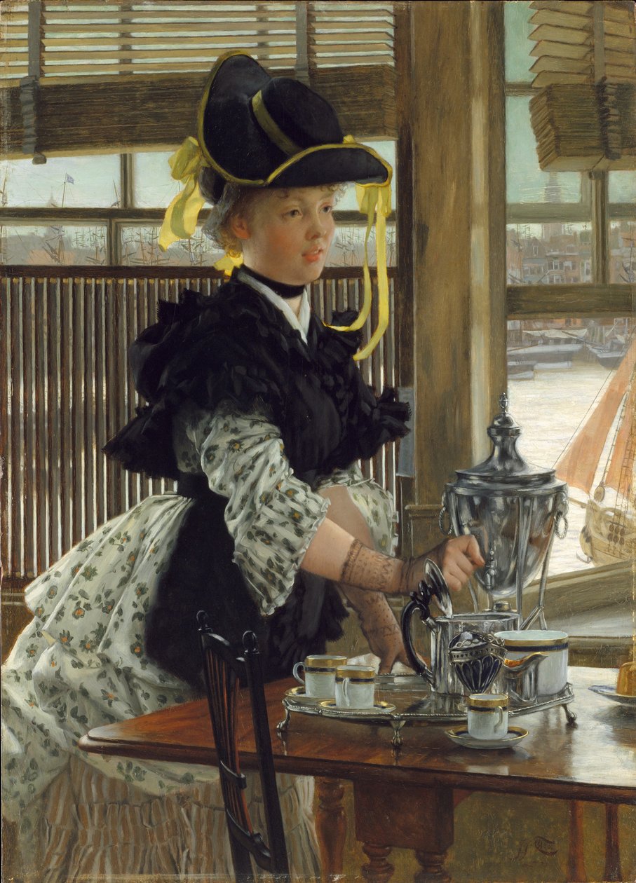 Čaj, 1872 od James Jacques Joseph Tissot