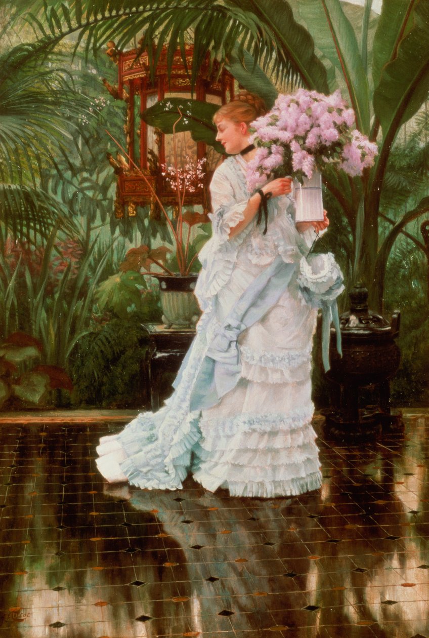 Bunch of Lilacs, kolem roku 1875 od James Jacques Joseph Tissot