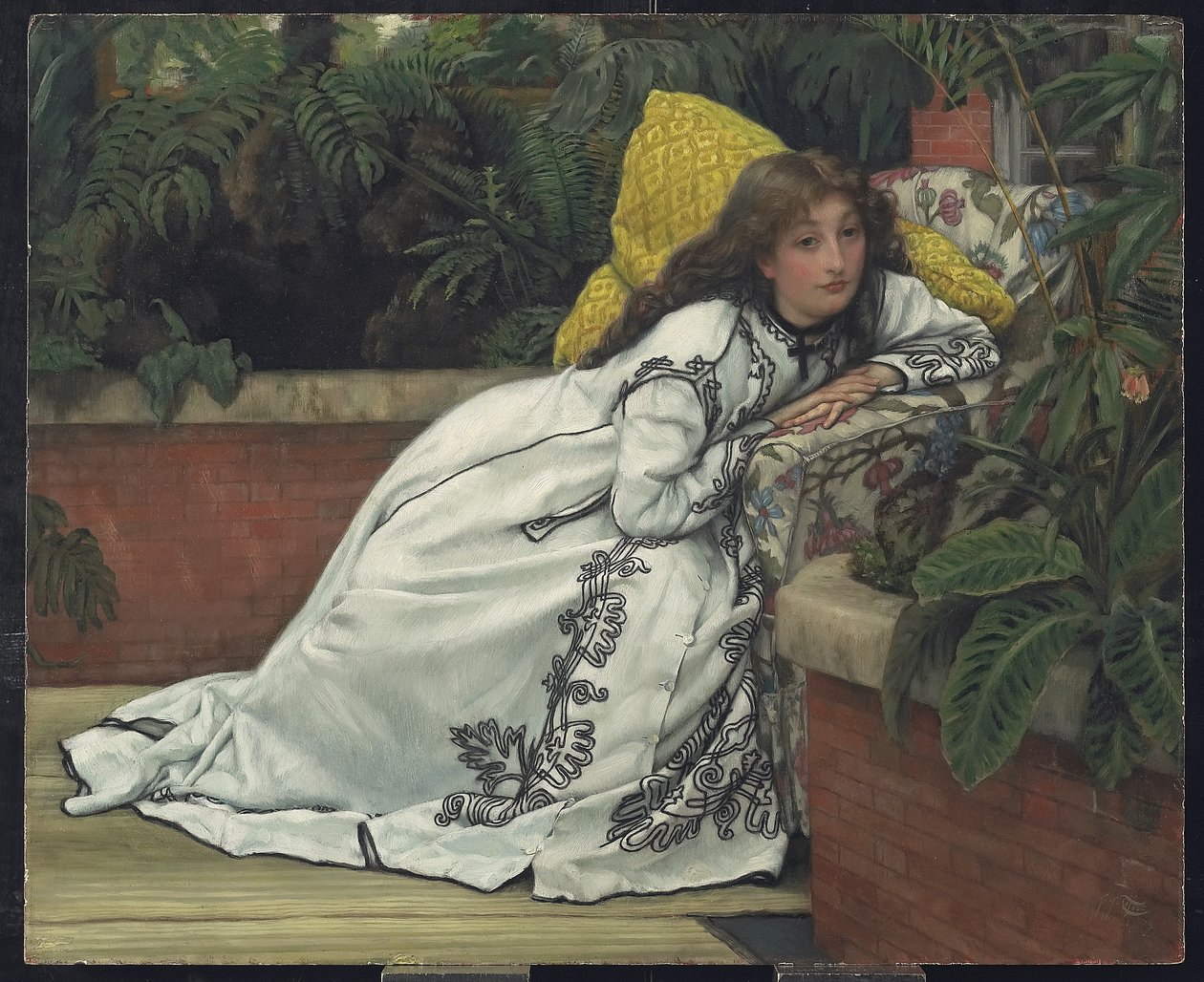 Rekonvalescent, 1872 od James Jacques Joseph Tissot
