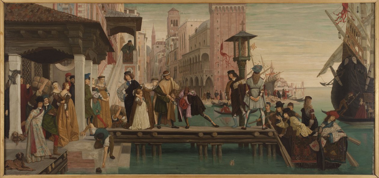 Odchod marnotratného syna od James Jacques Joseph Tissot