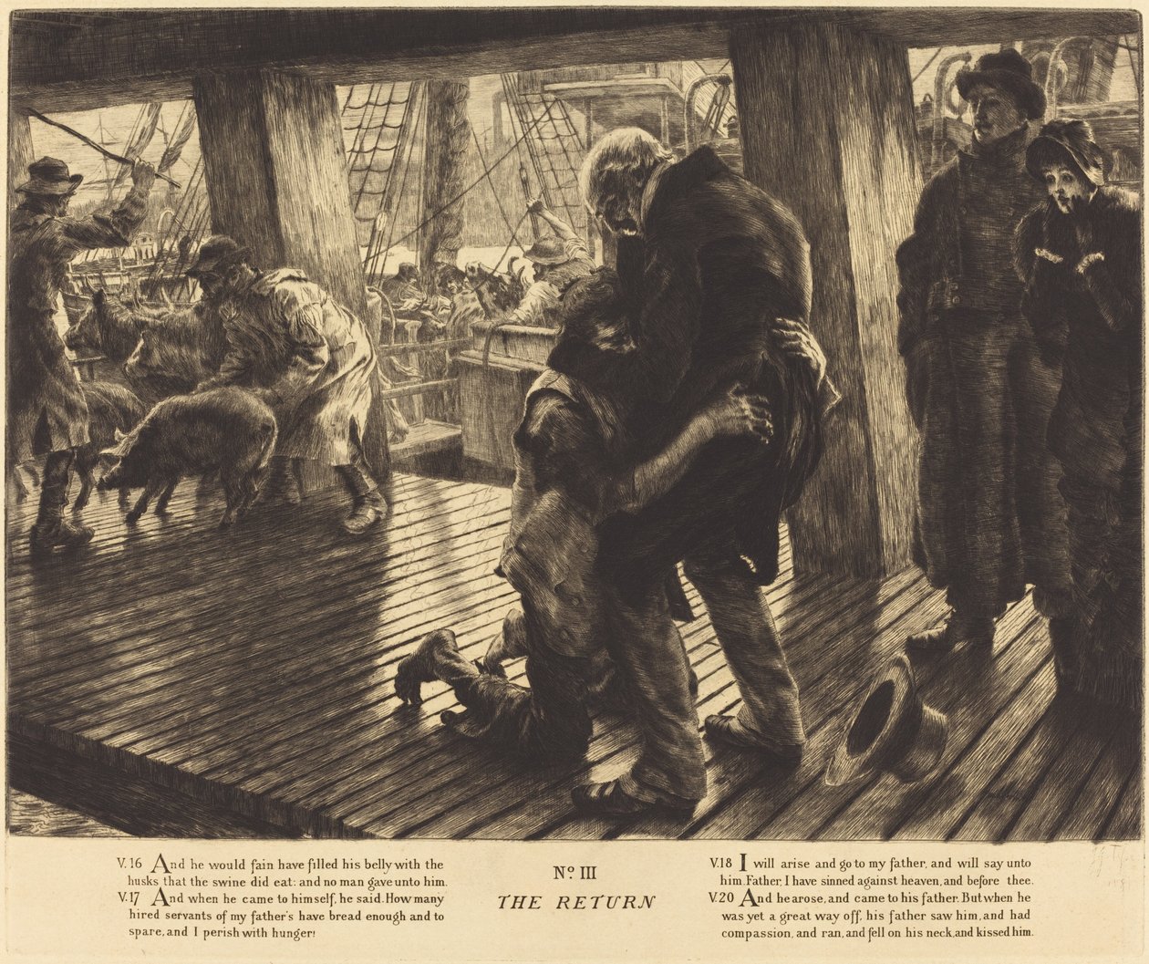 Návrat od James Jacques Joseph Tissot