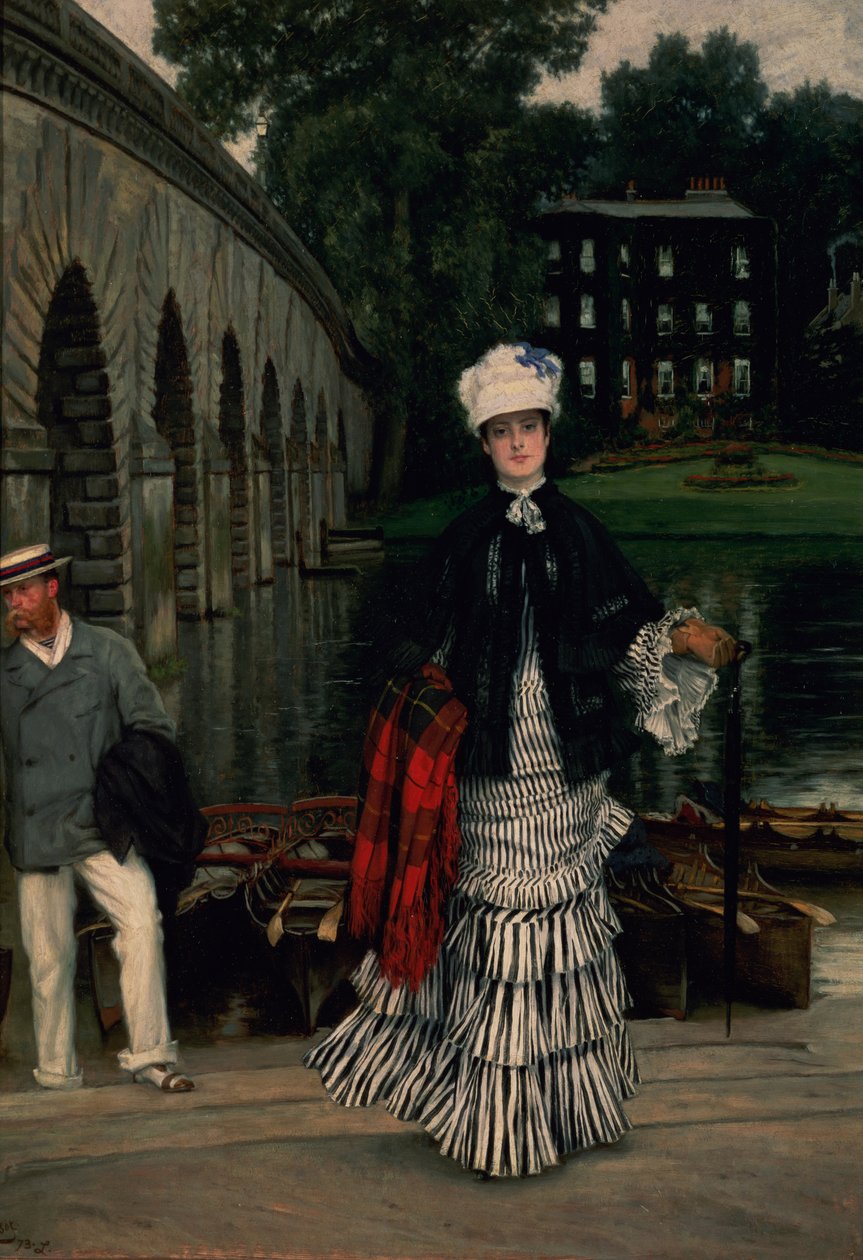 Návrat z lodičky od James Jacques Joseph Tissot