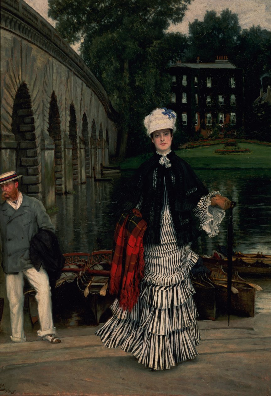 Návrat z lodičky, 1873 od James Jacques Joseph Tissot