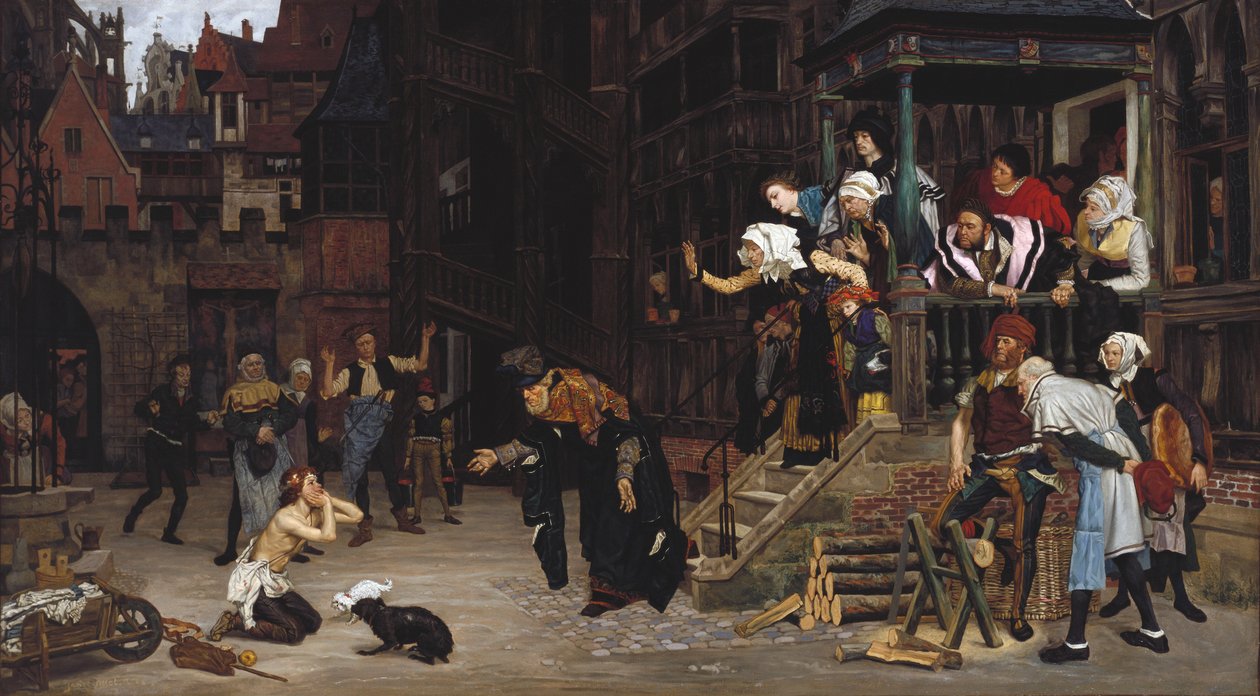 Návrat marnotratného syna, 1862 od James Jacques Joseph Tissot