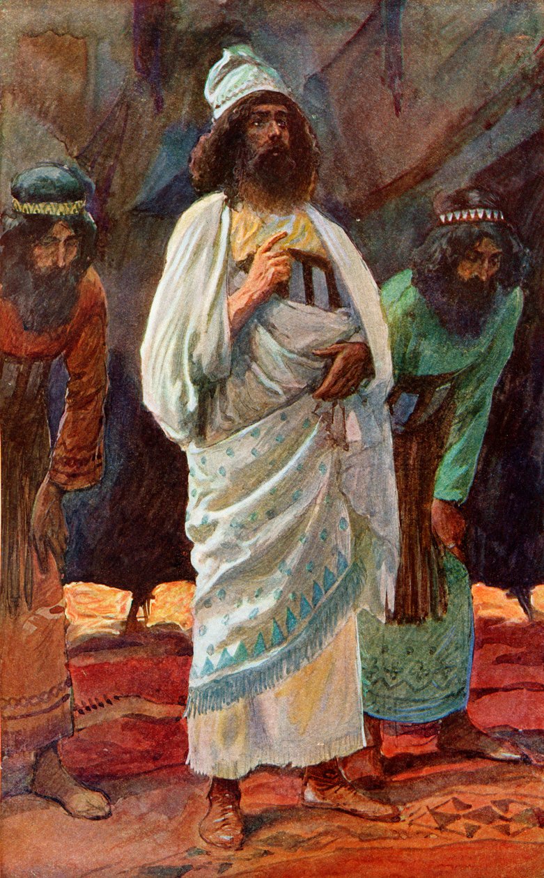 Náčelníci armády od J James Tissot - Bible od James Jacques Joseph after Tissot