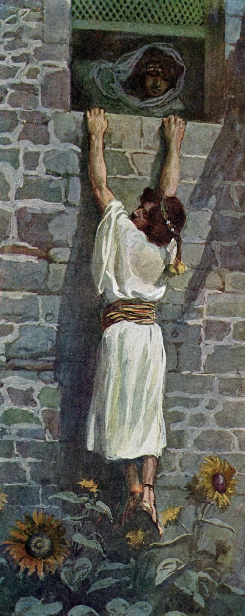 David uniká od J James Tissot - Bible od James Jacques Joseph after Tissot