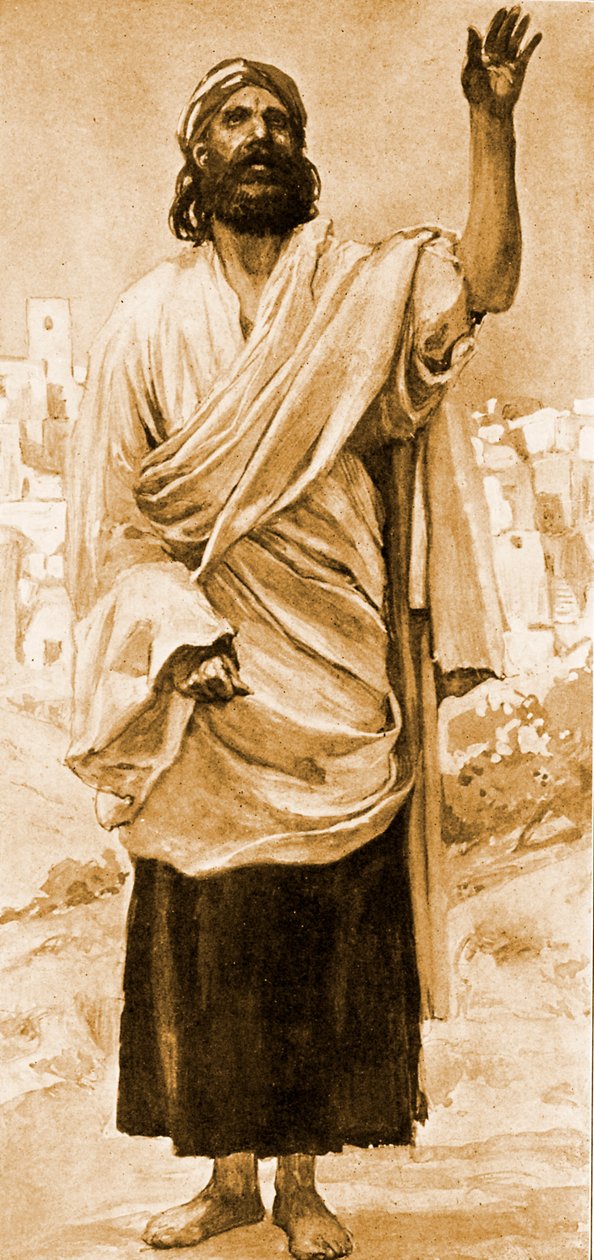 Ozeáš od J James Tissot - Bible od James Jacques Joseph after Tissot