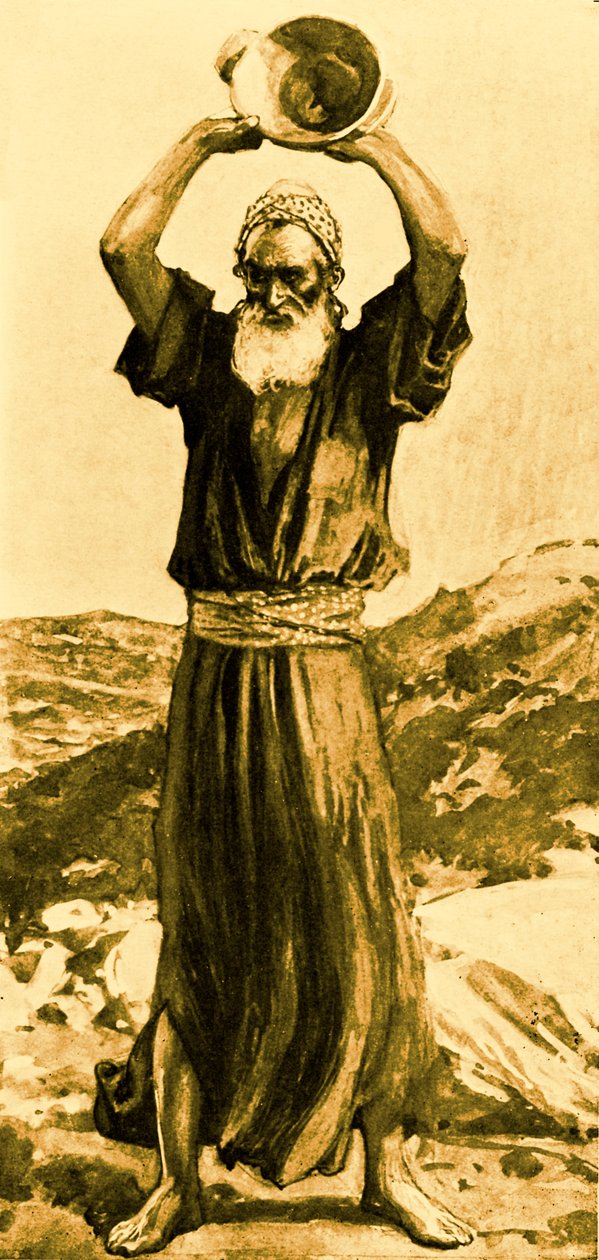 Jeremiáš od J James Tissot - Bible od James Jacques Joseph after Tissot