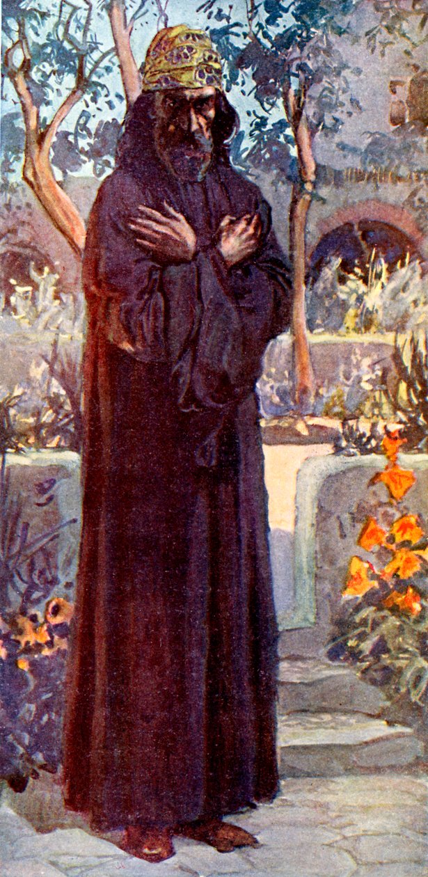 Joel od J James Tissot - Bible od James Jacques Joseph after Tissot