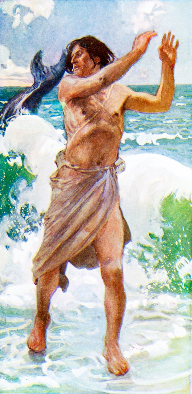 Jonah od J James Tissot - Bible od James Jacques Joseph after Tissot