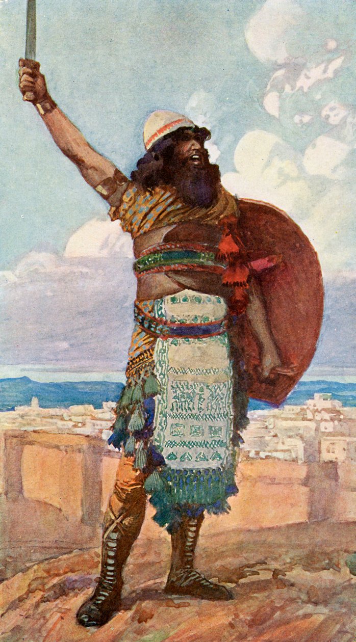 Othniel od J James Tissot - Bible od James Jacques Joseph after Tissot